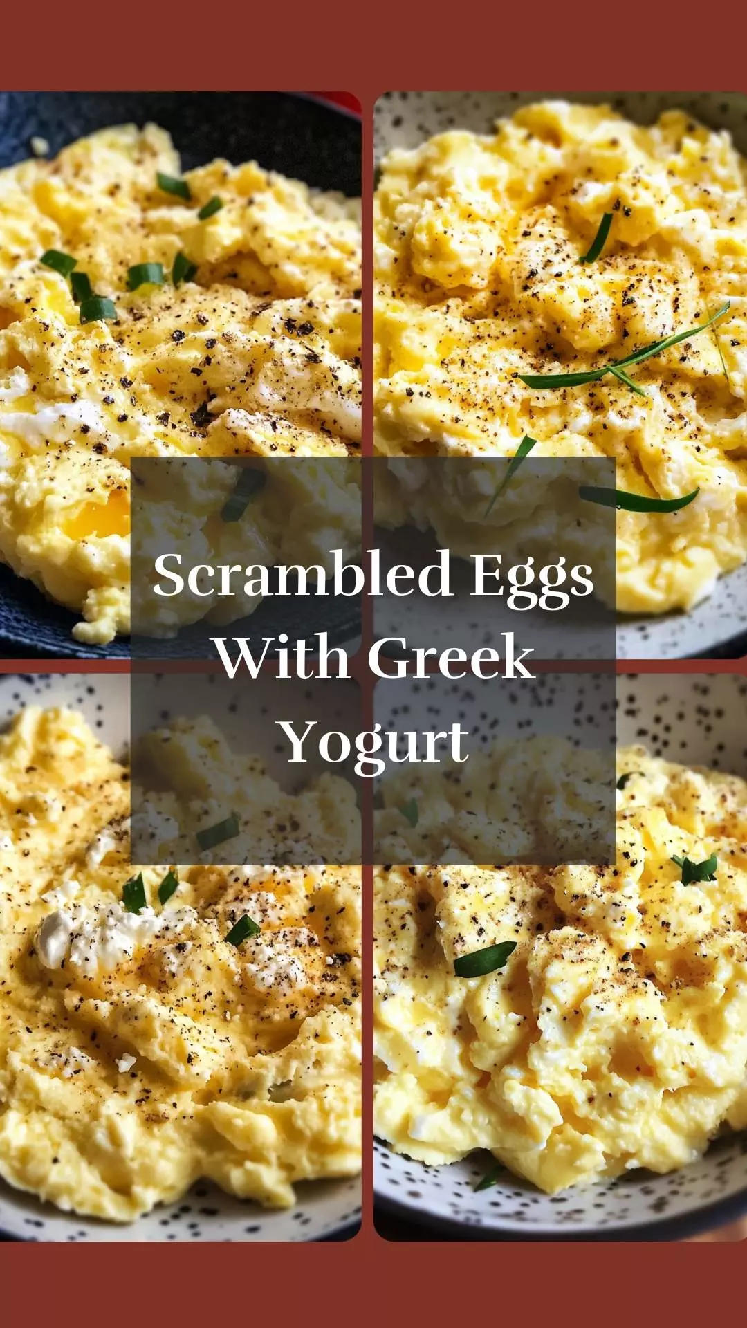 scrambled eggs with greek yogurt