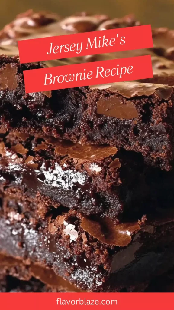 jersey mike's brownie recipe