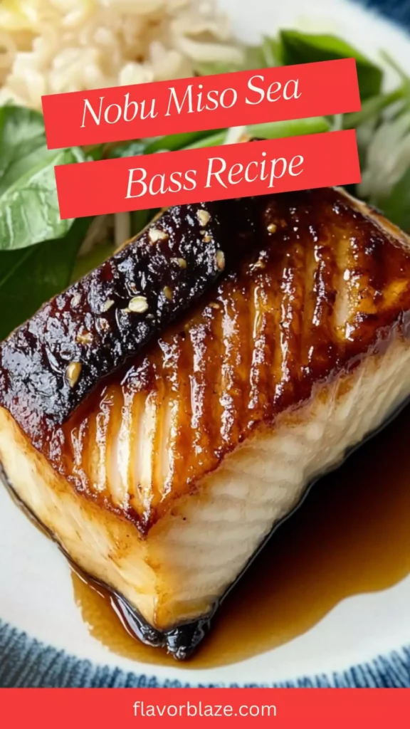 nobu miso sea bass recipe