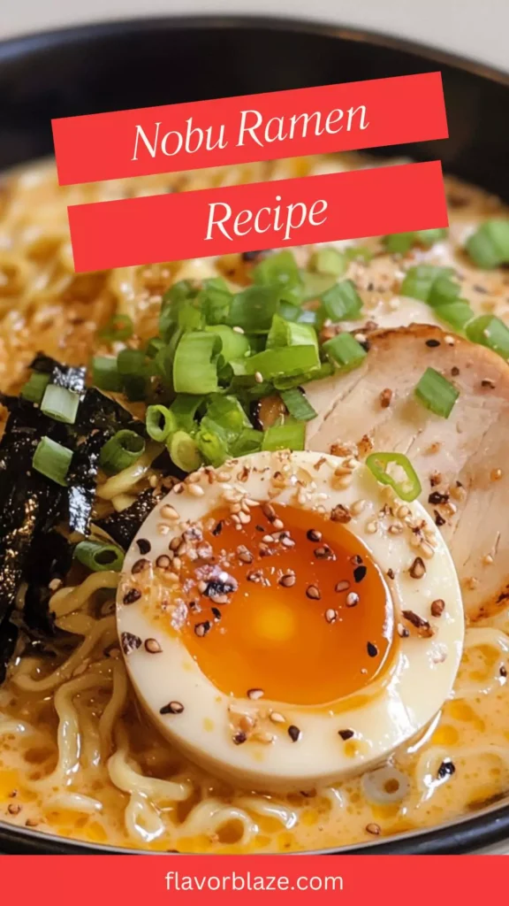 Nobu ramen recipe