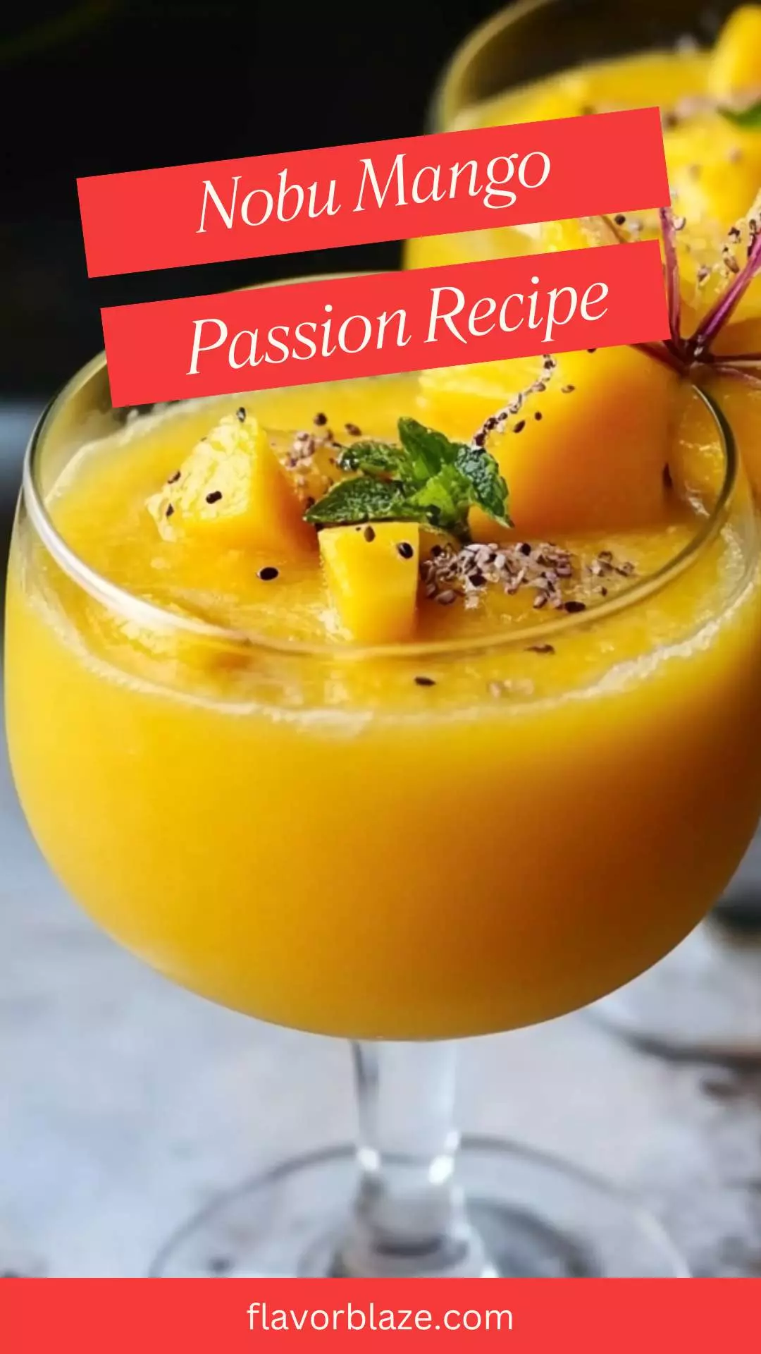 nobu mango passion recipe