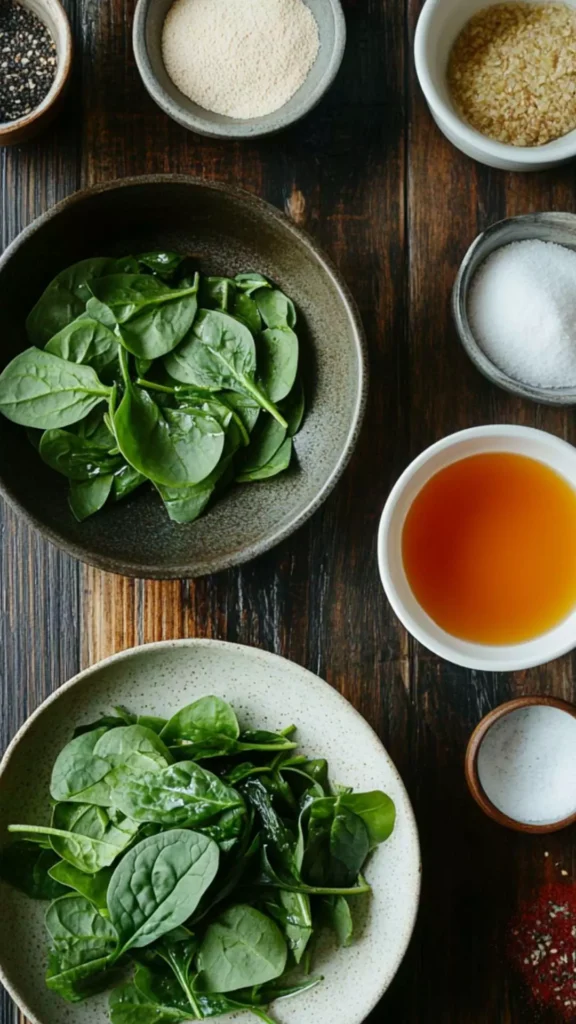 nobu spinach salad