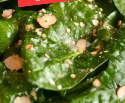 nobu spinach salad recipe