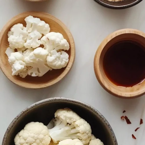 Nobu miso roasted cauliflower