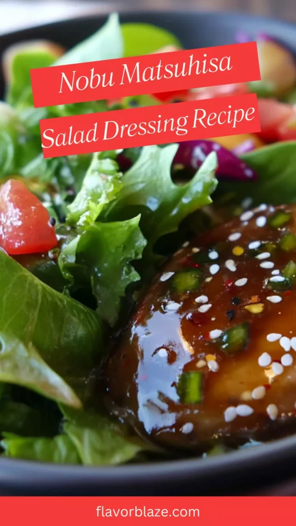 nobu matsuhisa salad dressing recipe