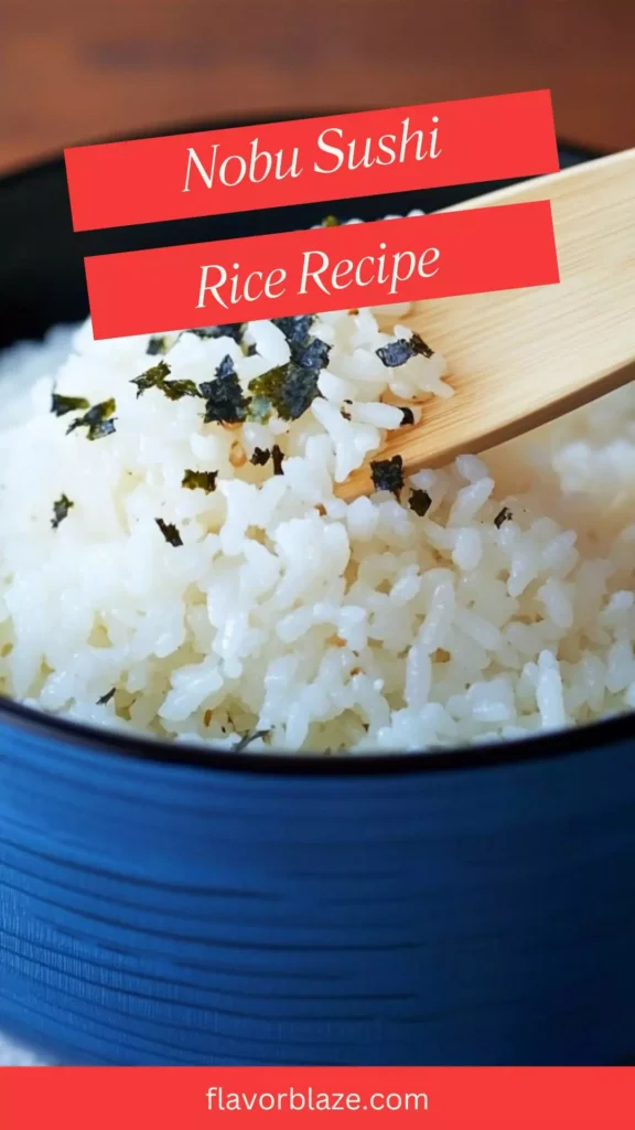 nobu sushi rice recipe