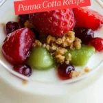 Nobu downtown yogurt panna cotta recipe