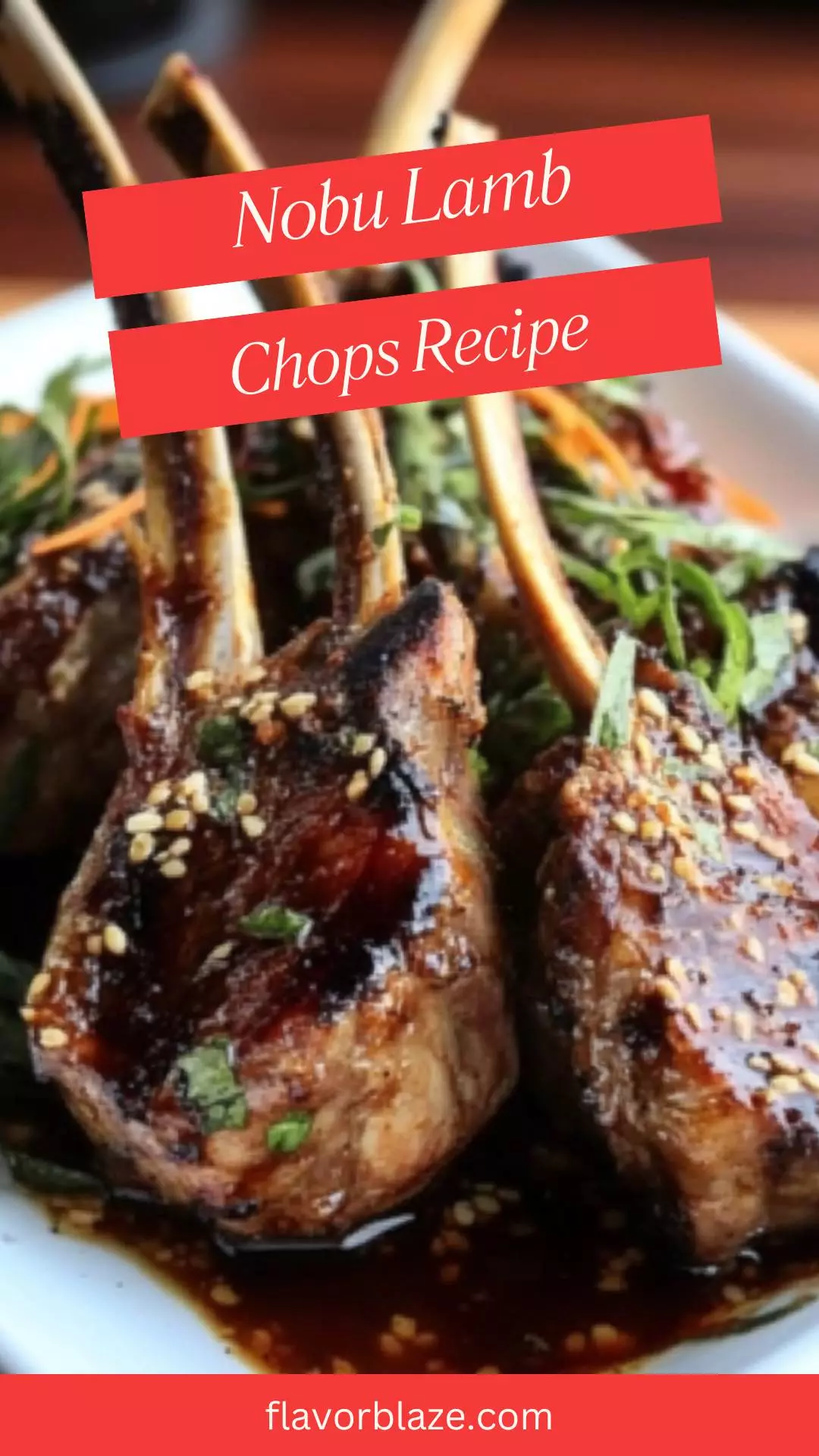 Nobu lamb chops recipe