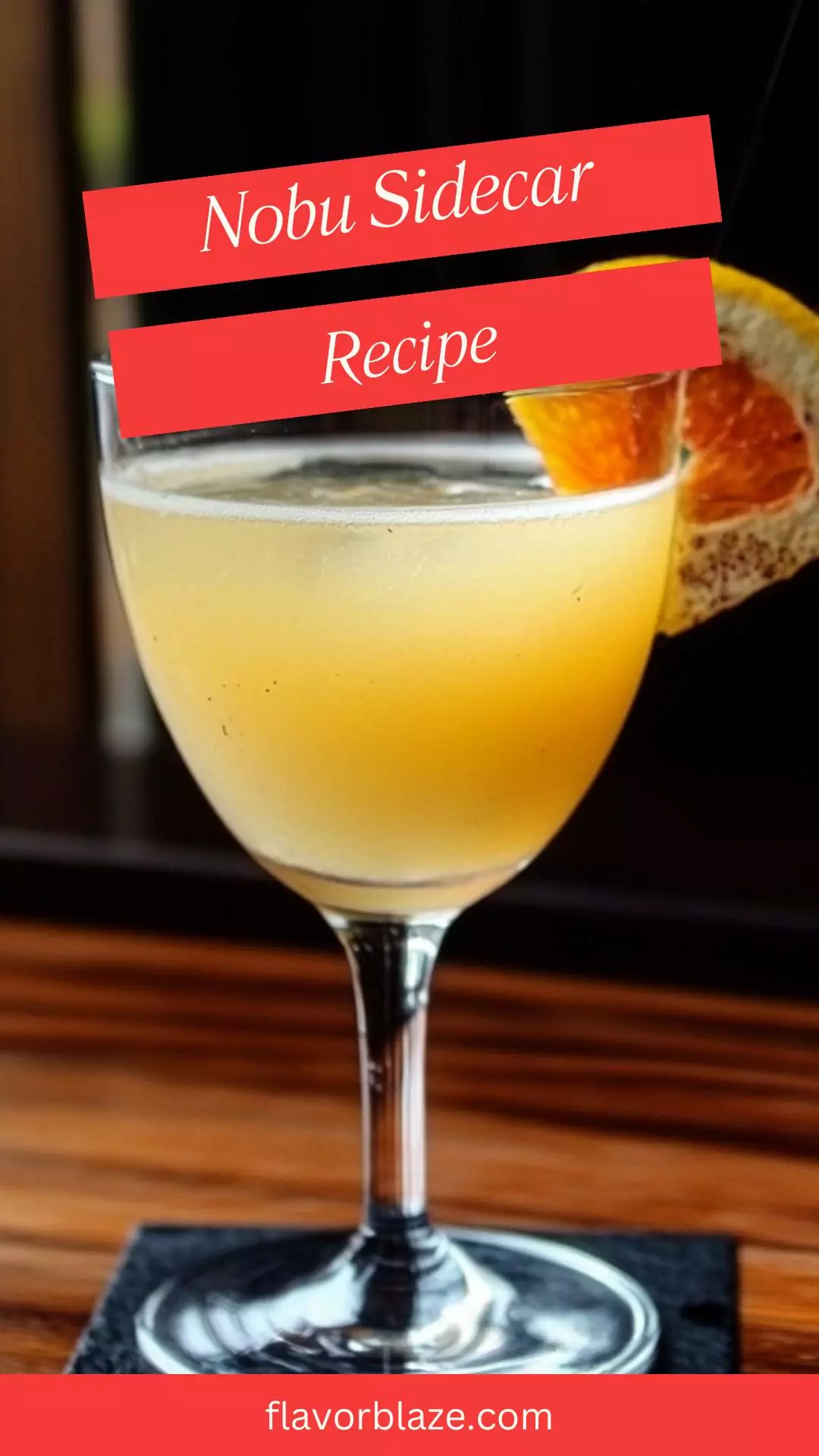 Nobu sidecar recipe