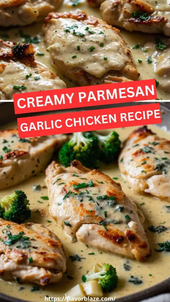 Creamy Parmesan Garlic Chicken Recipe Creamy Parmesan Garlic Chicken Recipe