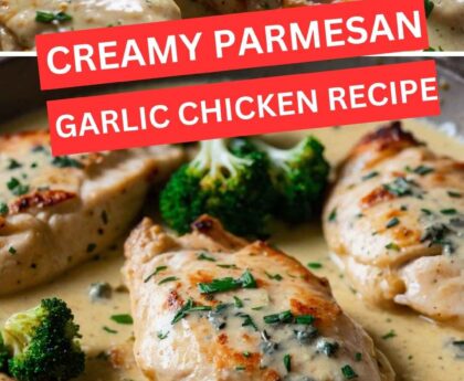 Creamy Parmesan Garlic Chicken Recipe