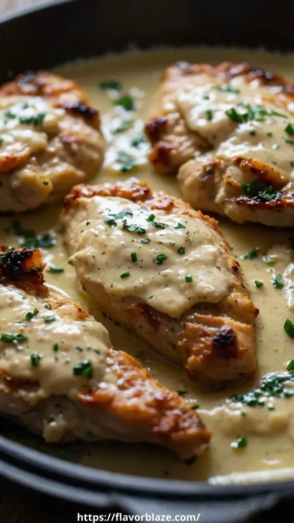 Delicious Creamy Parmesan Garlic Chicken Delicious Creamy Parmesan Garlic Chicken