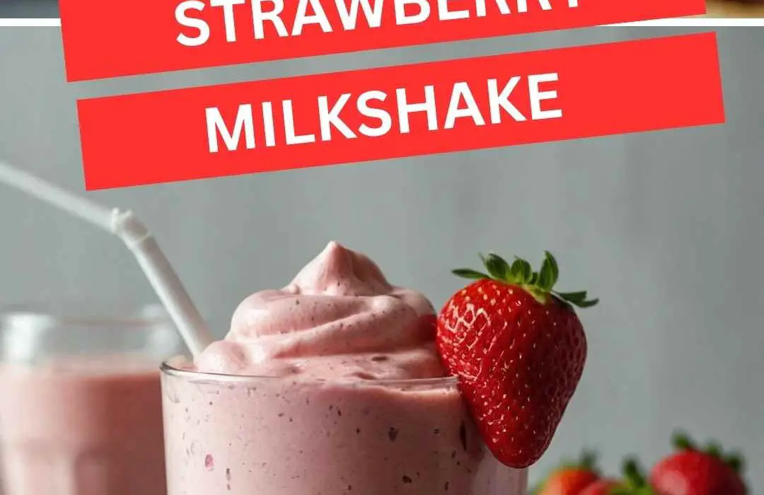 strawberry milkshake