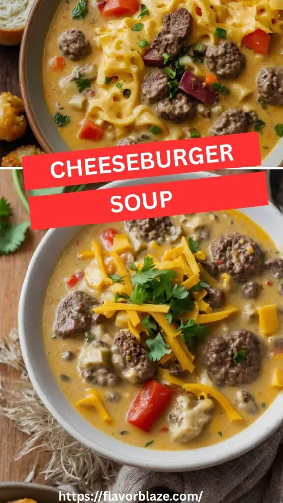 Cheeseburger Soup Cheeseburger Soup