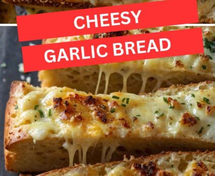 Cheesy Garlic Bread Recipe