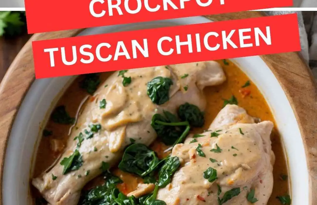 Crockpot Tuscan Chicken
