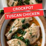 Crockpot Tuscan Chicken