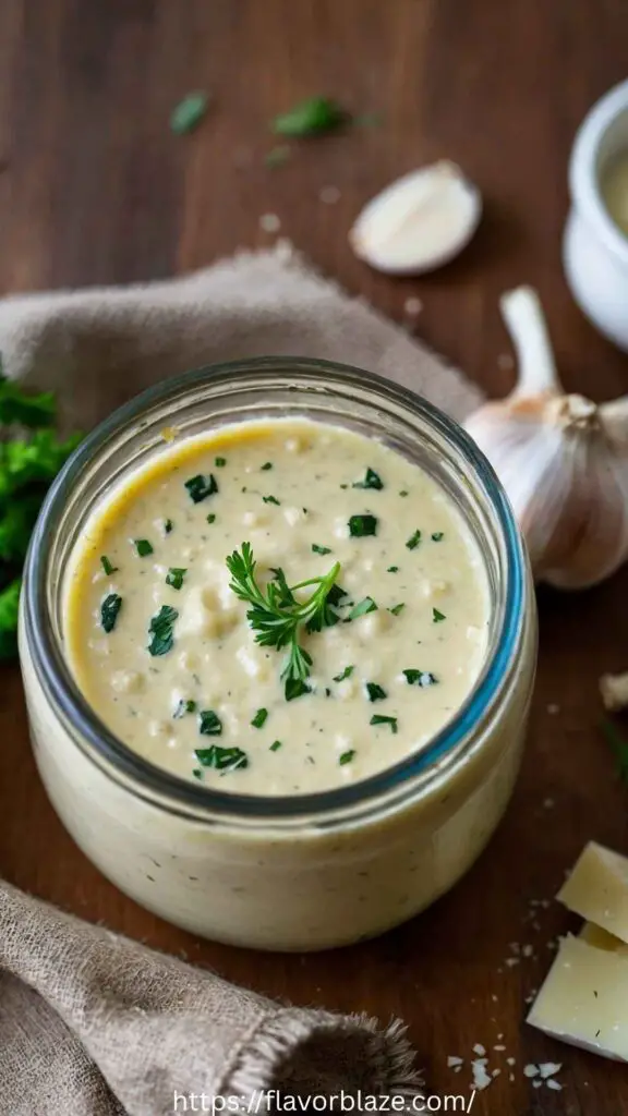 Garlic Parmesan Sauce Garlic Parmesan Sauce