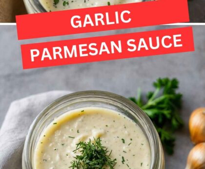 Garlic Parmesan Sauce Recipe