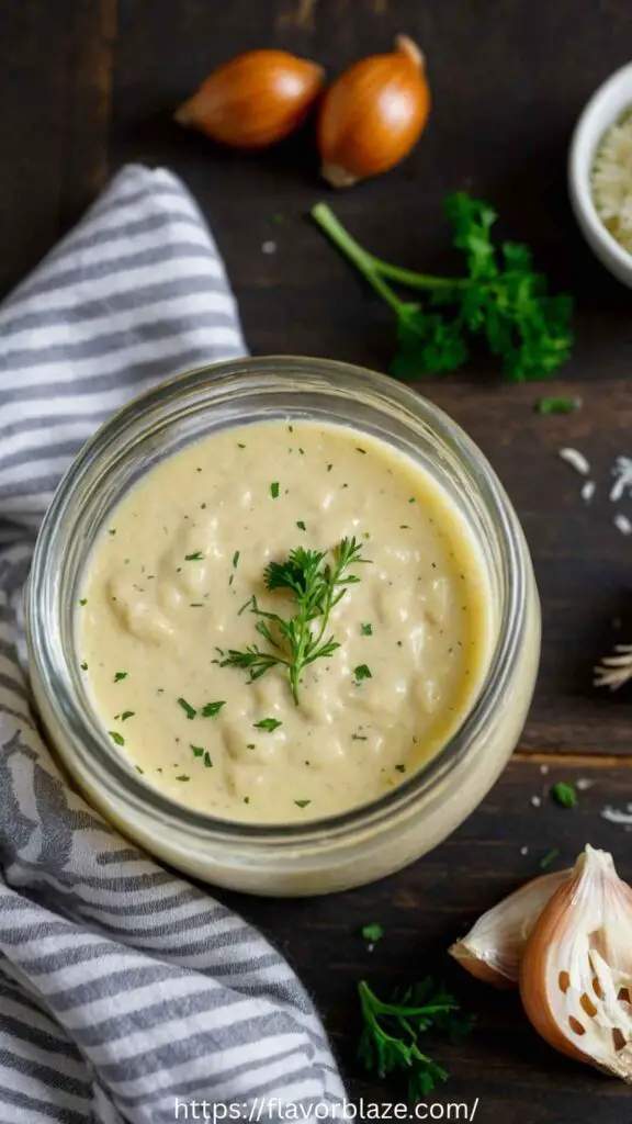 How to make Garlic Parmesan Sauce How to make Garlic Parmesan Sauce