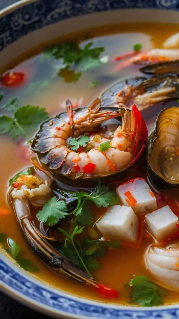 Make Nobu Spicy Seafood Soup