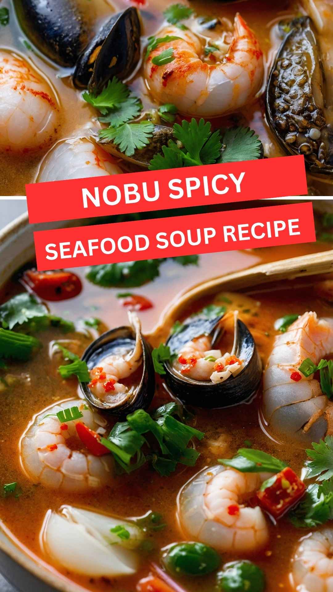Nobu Spicy Seafood Soup Recipe