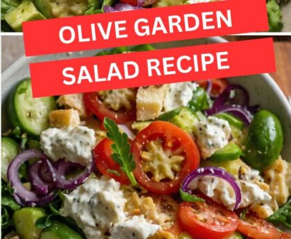 Olive Garden Salad Recipe