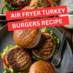 Air Fryer Turkey Burgers