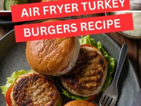 Air Fryer Turkey Burgers