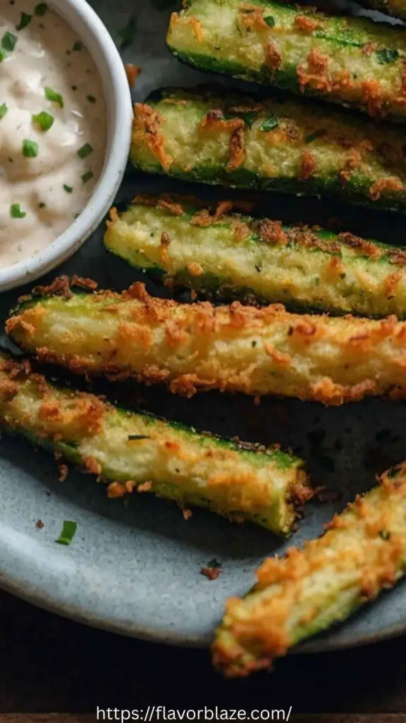 Air Fryer Zucchini Fries Air Fryer Zucchini Fries