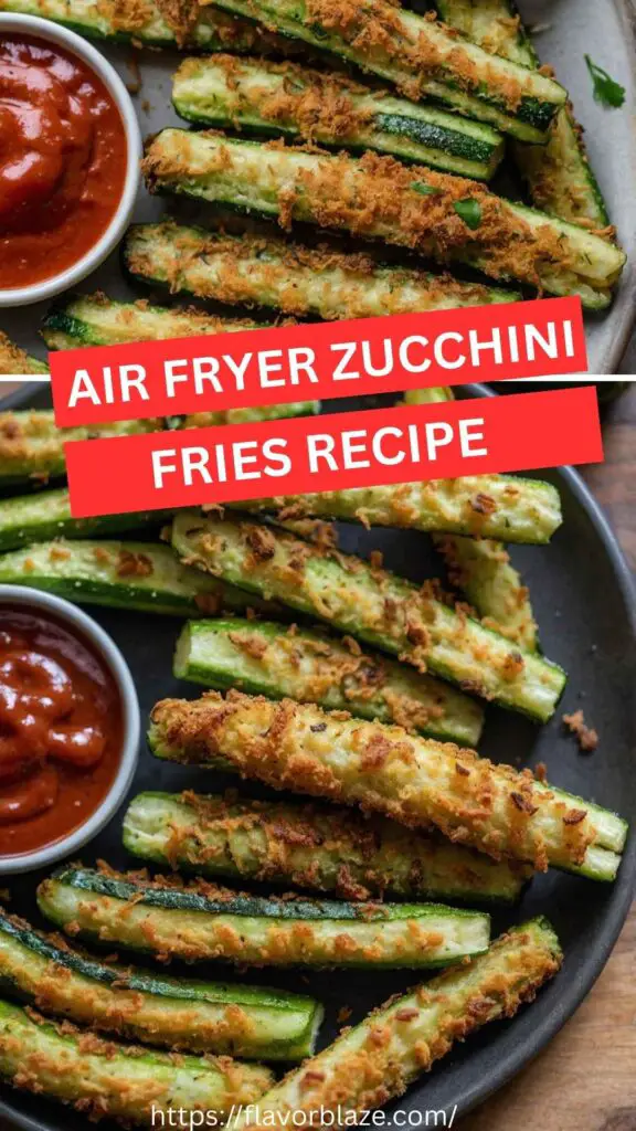 Air Fryer Zucchini Fries Recipe Air Fryer Zucchini Fries Recipe
