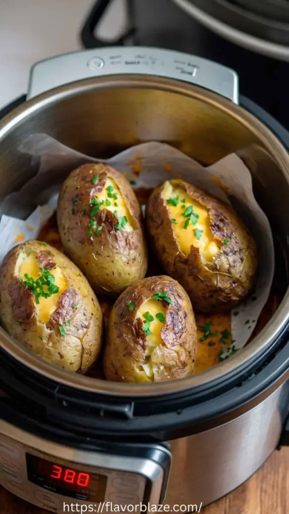 Easy Pot Baked Potatoes Easy Pot Baked Potatoes