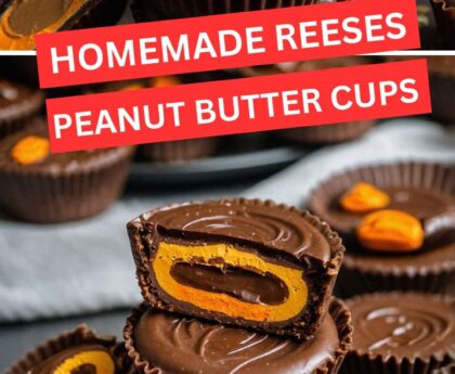 Homemade Reese’s Peanut Butter Cups