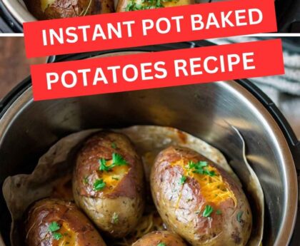 Instant Pot Baked Potatoes Recipe