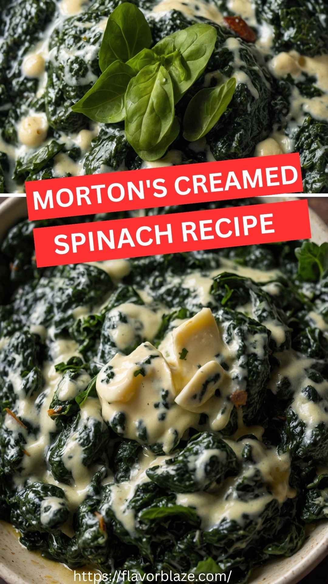Morton's Creamed Spinach Recipe