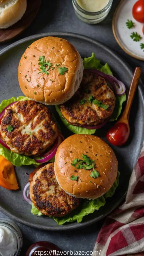 Yummy Air Fryer Turkey Burgers Yummy Air Fryer Turkey Burgers