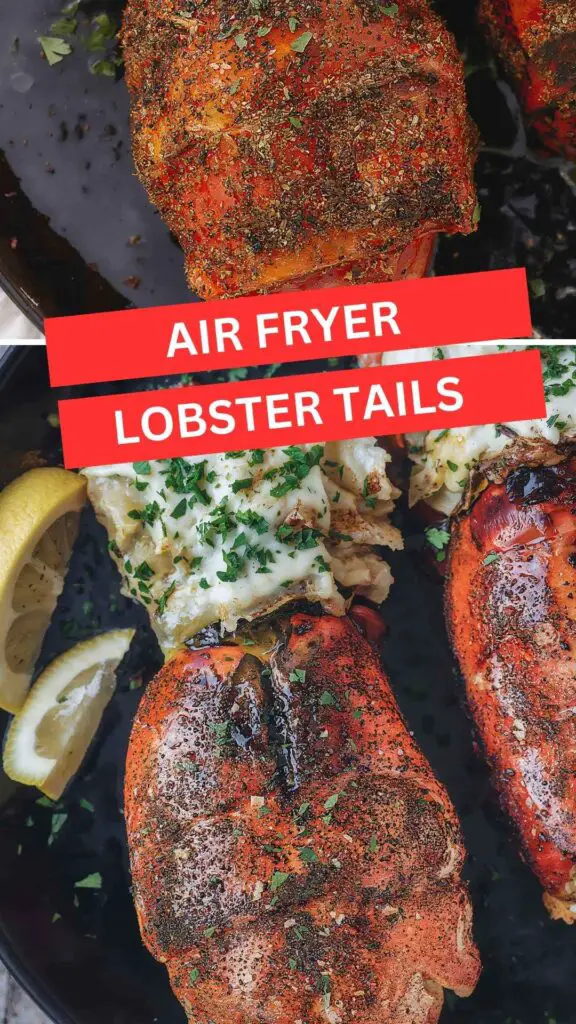 Air fryer lobster tails