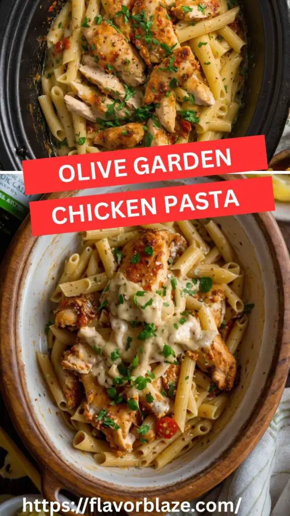 Olive Garden Chicken Pasta Olive Garden Chicken Pasta
