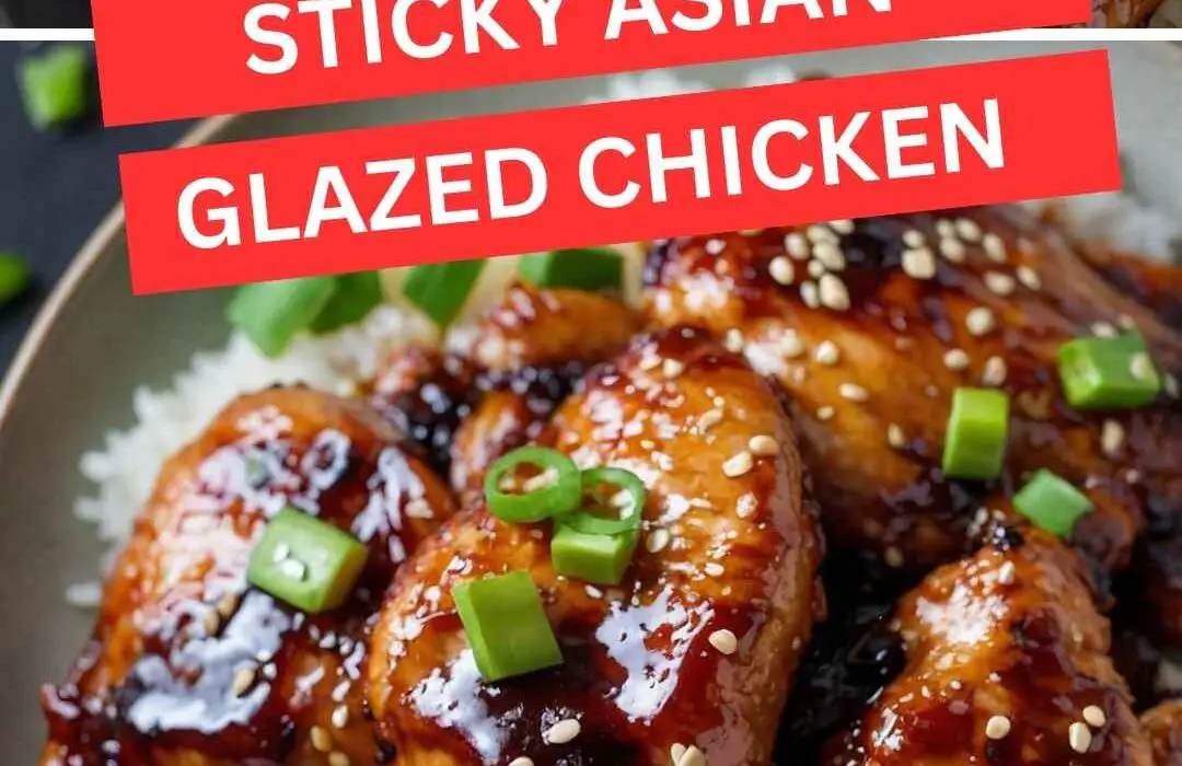 Sticky Asian Glazed Chicken Recipe