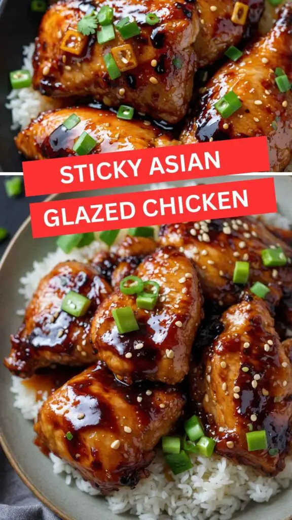 Sticky Asian Glazed Chicken Recipe Sticky Asian Glazed Chicken Recipe