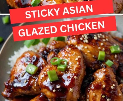 Sticky Asian Glazed Chicken Recipe