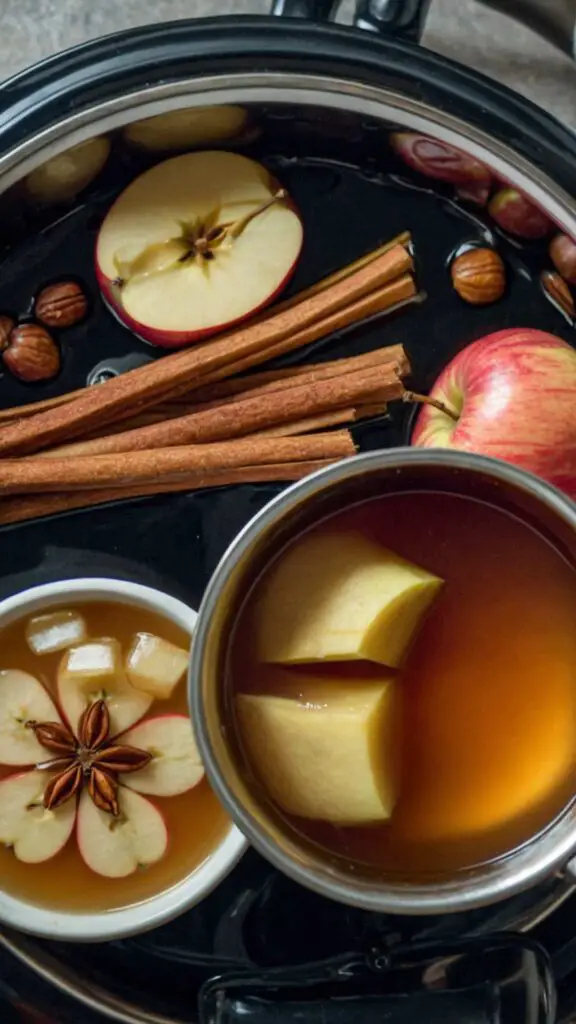 How to make Slow Cooker Apple Cider Two Ways