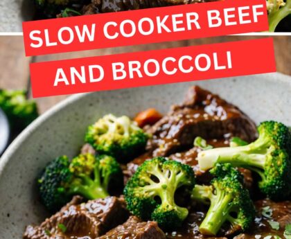 Slow Cooker Beef and Broccoli