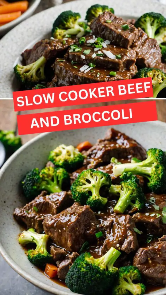 Slow Cooker Beef and Broccoli Slow Cooker Beef and Broccoli