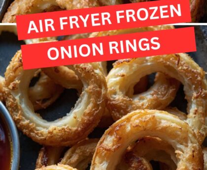 Air Fryer Frozen Onion Rings