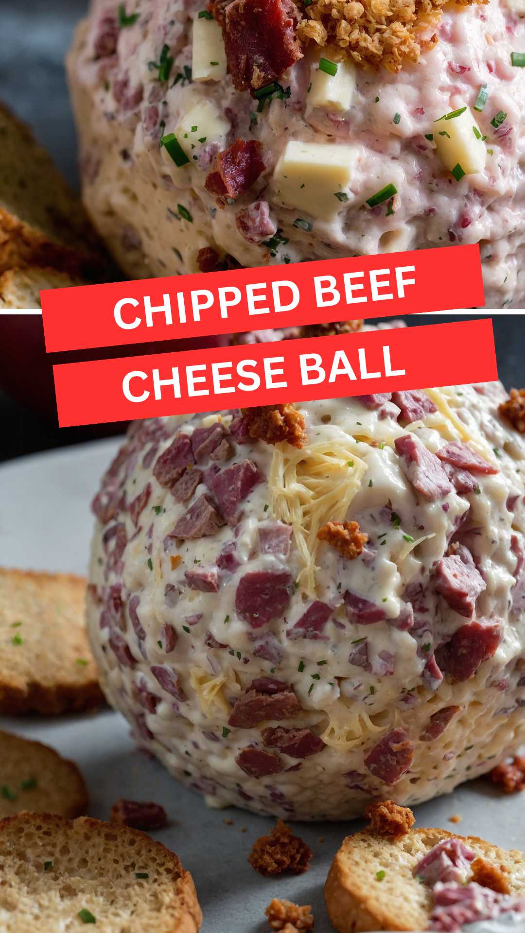 Chipped Beef Cheese Ball – Flavor Blaze