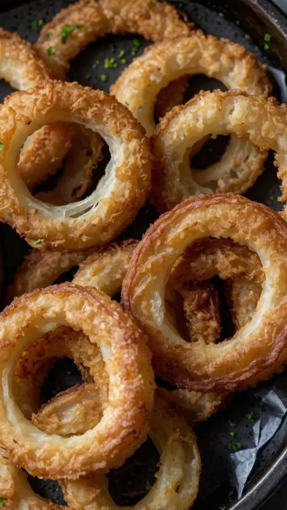 Air Fryer Frozen Onion Rings Recipe