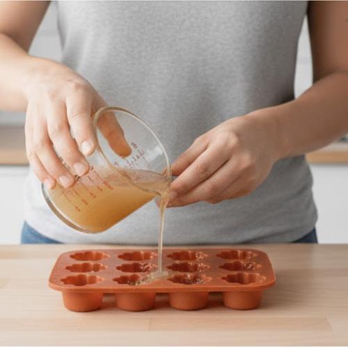 Step 5: Pour and Set