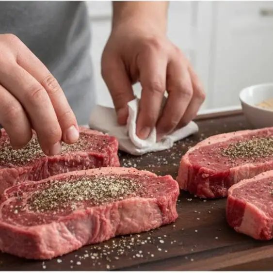 Step 4: Prepare the Steaks