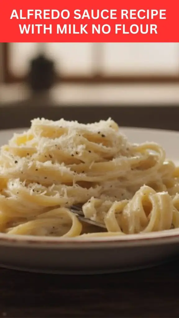 Alfredo Sauce Recipe With Milk No Flour